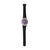 1970s 1970s Patek Philippe "Jumbo Ufo" Automatic Steel Purple 35mm Dial Leather Strap Watch For Sale - Image 5 of 9