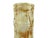 Late 20th Century Modern Cylinder Bamboo Design Carved Solid Onyx Stone Vase For Sale - Image 6 of 11