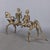 African Bronze Sculpture Horse with Warriors, Early 1900s For Sale - Image 5 of 17