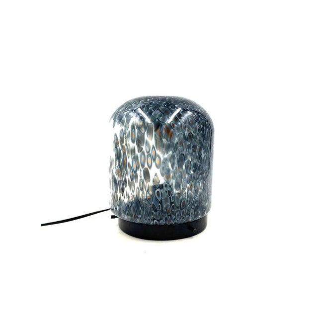 Murrine-Blown Glass Neverrino Table Lamp by Gae Aulenti for Vetreria Vistosi, Italy, 1970s For Sale - Image 11 of 16