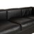 LC 2 3-Seater and 2-Seater Sofas in Black Leather by Le Corbusier for Cassina, Set of 2 For Sale - Image 5 of 18