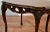 Coffee 1910s Antique French Louis XV Carved Walnut & Satinwood Inlay Small Coffee Table For Sale - Image 8 of 12