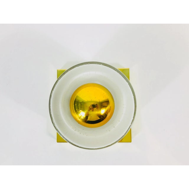 1980s Brass and Bubble Glass Wall Lamps by Glashütte Limburg, 1980s, Set of 2 For Sale - Image 5 of 13