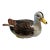 Mid Century Majolica Duck Tureen With Ladle For Sale