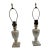 Neoclassical Italian Alabaster Urn Table Lamps- A Pair For Sale