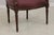 Brown Set of 8 French Louis XVI Style Upholstered Dining Chairs For Sale - Image 8 of 18