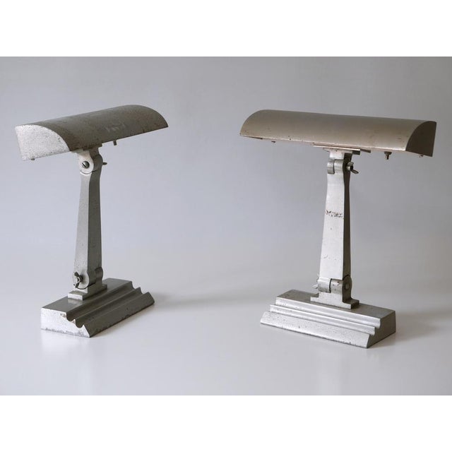 Bauhaus Art Deco Desk Lamps, 1920s, Set of 2 For Sale - Image 3 of 18