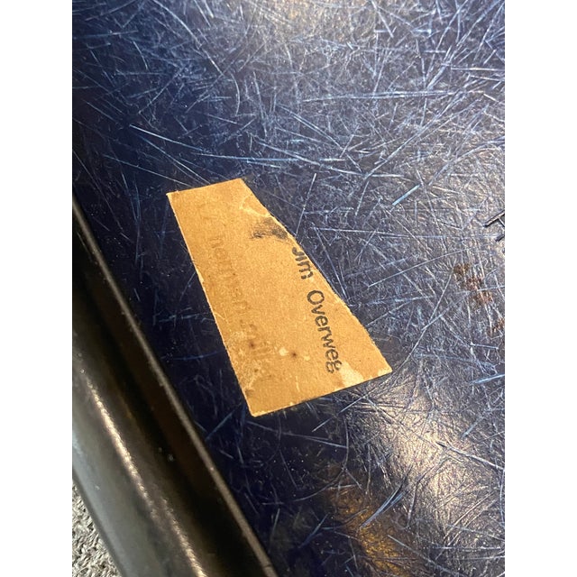 DSX Chair in Blue Fiberglass by Charles and Ray Eames for Herman Miller, 1950s For Sale - Image 10 of 18