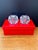Baccarat Pair of Baccarat Louxor Votives For Sale - Image 4 of 7