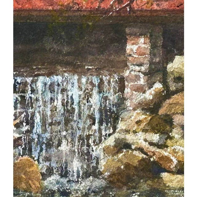 While on a walk in the countryside, I discovered this peaceful scene. The moment I saw it I was compelled to paint it.