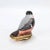 A wonderful, antique figural bird form Battersea or South Staffordshire enamel bonbonniere. The lid is decorated with a...