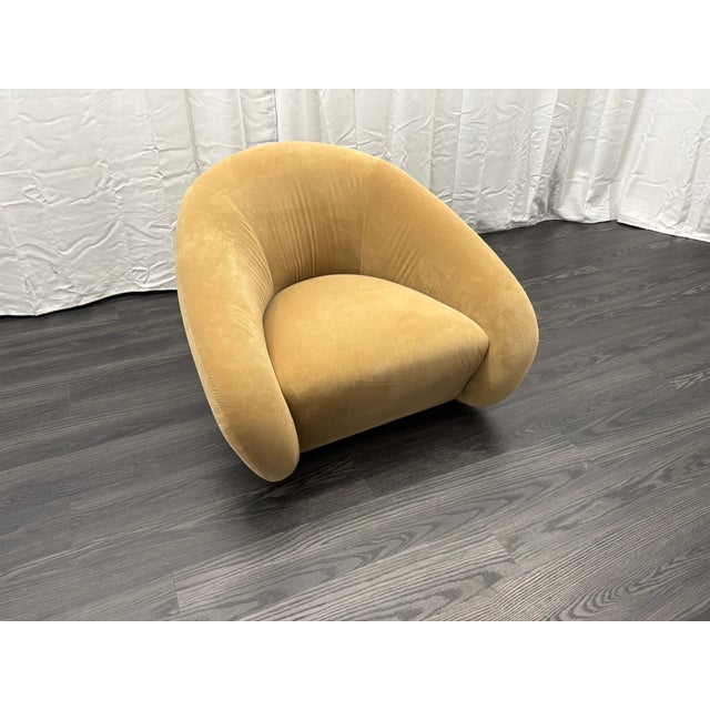 Rh Reyna Swivel Chair For Sale - Image 10 of 18