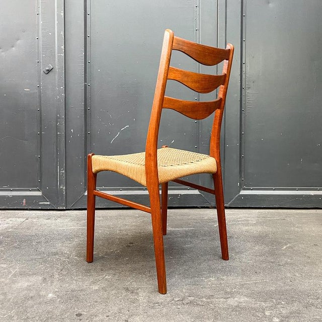 Vintage Danish Chairs, Set of 3 For Sale - Image 12 of 18