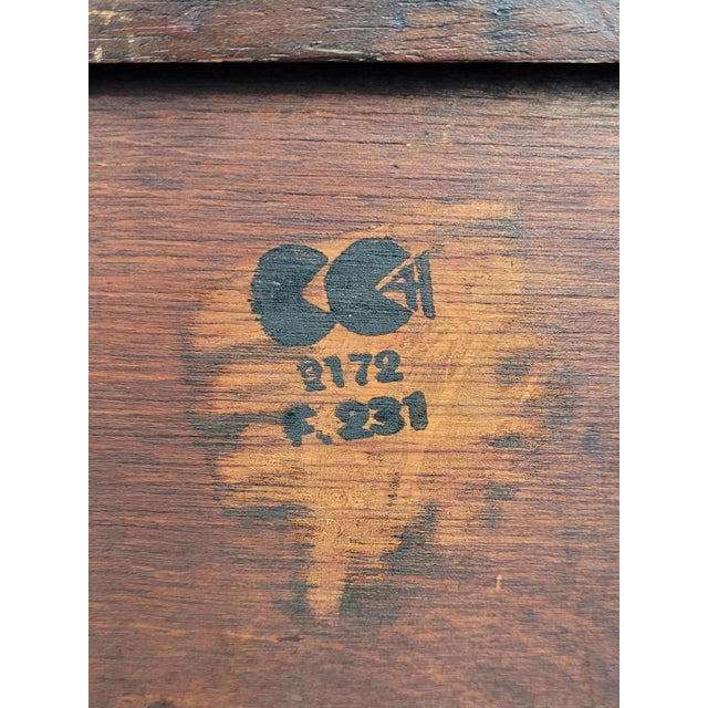 Wood Vintage Walnut Writing Bureau from Denby & Spinks, 1940s For Sale - Image 7 of 18