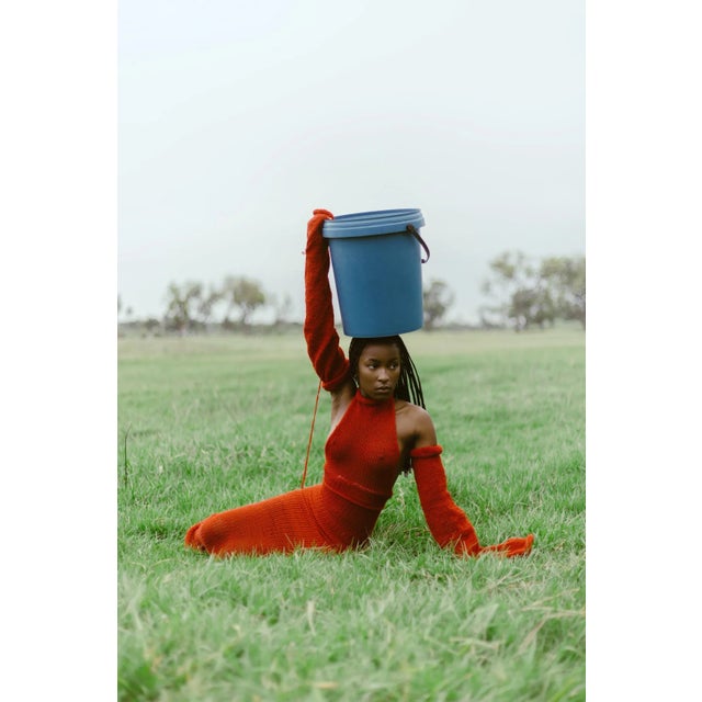 Contemporary Photography “The Blue Bucket” by Douglas Condzo Commonly repurposed from recycled paint or oil containers,...