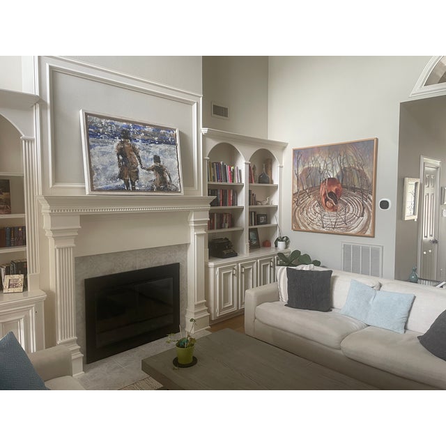 2000 - 2009 Large Signed Original Oil Painting by Jack Thursby | Statement Wall Art | Unique Fine Art for Home or Office For Sale - Image 5 of 16