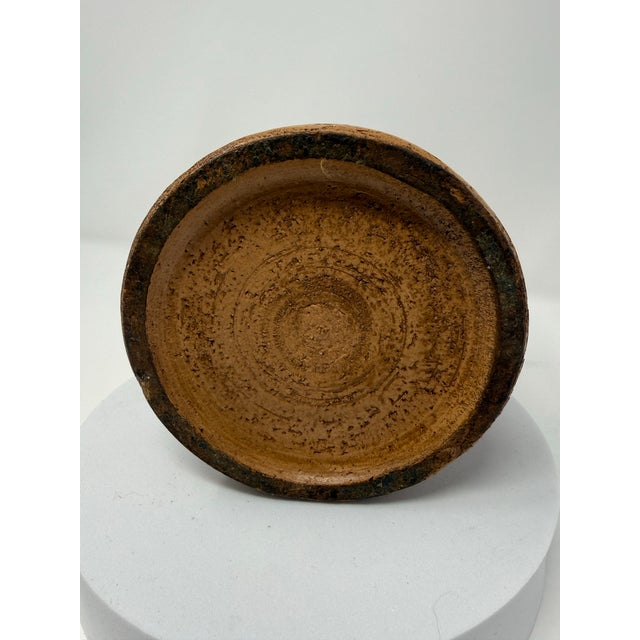 1960s Aldo Londi for Bitossi Italian Textured Ceramic Vase, Attributed For Sale - Image 9 of 9