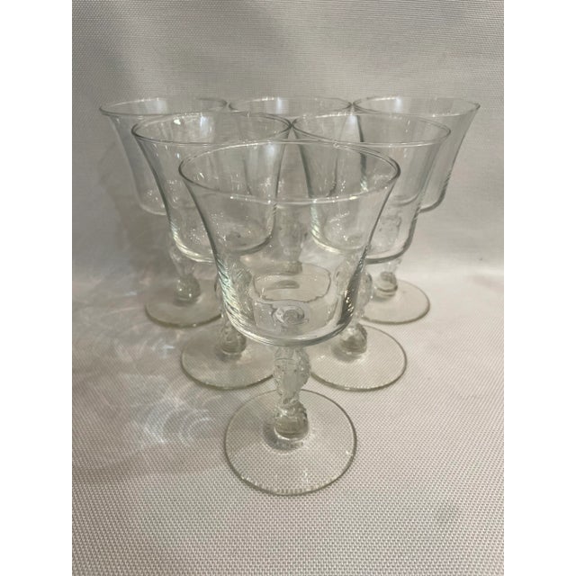 Vintage glassware is always so interesting… these vintage wine glasses are by Libbey Glass and are the Liberty Bell...