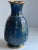 1980s Vintage Blue Cloisonné Vase For Sale - Image 5 of 9
