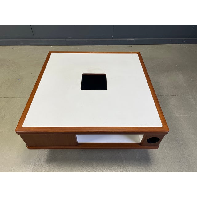 Wood Space Age Wooden Coffee Table, 1960s For Sale - Image 7 of 14