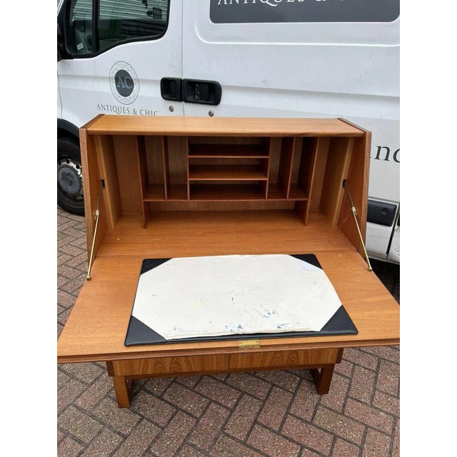 Mid-Century Danish Teak Desk For Sale - Image 12 of 13