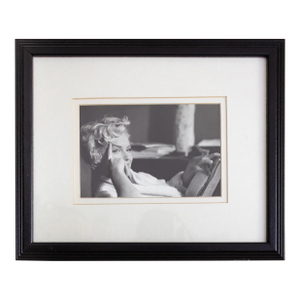 Black and White Photo Portrait of Marilyn Monroe by Elliott Erwitt 1956