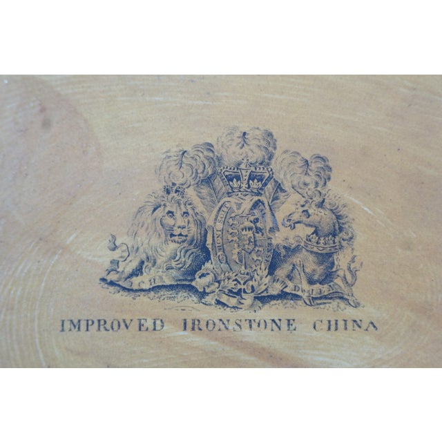 Antique Stephan Folch Masons Ironstone Imari Style China Serving Platters Dish - Set of 4 For Sale - Image 16 of 16