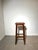Authentic vintage wooden bar stool with a simple, functional design and beautiful aged patina. Crafted from solid wood,...