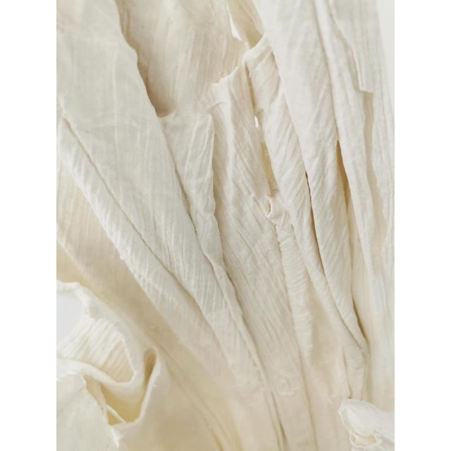 White Fold Ii Sculpture by Dora Stanczel For Sale - Image 8 of 18