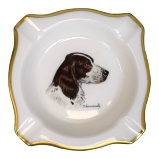 Abercrombie & Fitch X Frank Vosmansky Springer Spaniel Ashtray For Sale