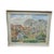 Fine Barbara Hill Watercolour of Rectory Park, Pett, Sussex, 1981 Material: Watercolour on Paper, Glass, Wood A charming...