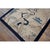 1930s Antique Ivory Scene Pictorial Birds Wool Chinese Peking Knotted Small Rug For Sale - Image 4 of 9