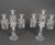 Pair of candelabras by baccarat, signed, crystal, napoleon iii style. Pair of crystal candelabras by baccarat, napoleon...