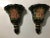 Black 19th Century Style Regency Floral Wall Sconce Shelves - a Pair For Sale - Image 8 of 8