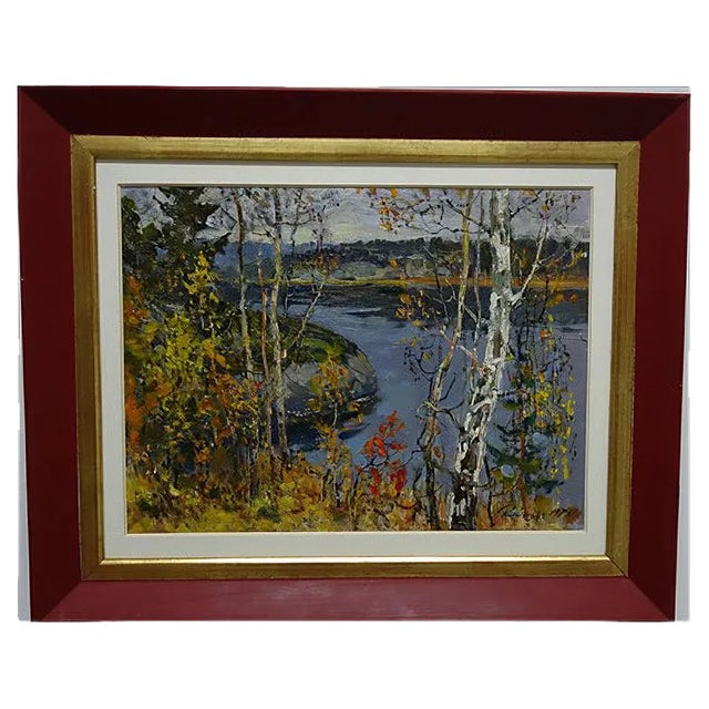 Leonid Vaichlia, Autumn Karelia, 1975 For Sale