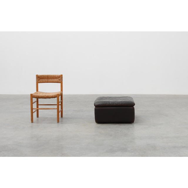 A beautifully crafted mid‑century ottoman by de sede, model ds‑11, and, optionally, the matching ds‑66 relax chair....