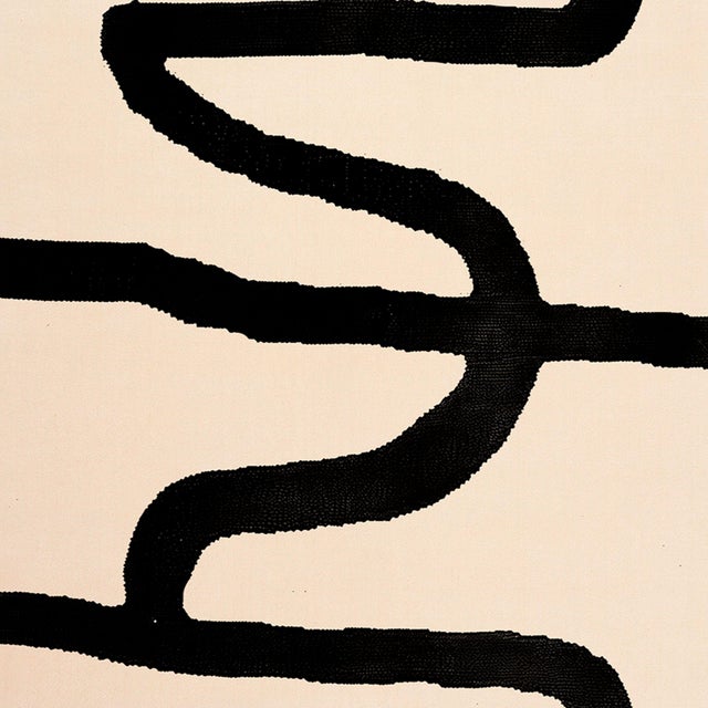 Contemporary Coffee Modern Rectangular Rug by Tapis Studio for Hommés Studio For Sale - Image 3 of 5