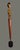 Brown Vintage Mid-Century Modern Hand Carved Wood Tall 26.75'' Female Sculpture For Sale - Image 8 of 10
