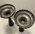 Metal Pair of Antique Pewter Candlesticks For Sale - Image 7 of 7