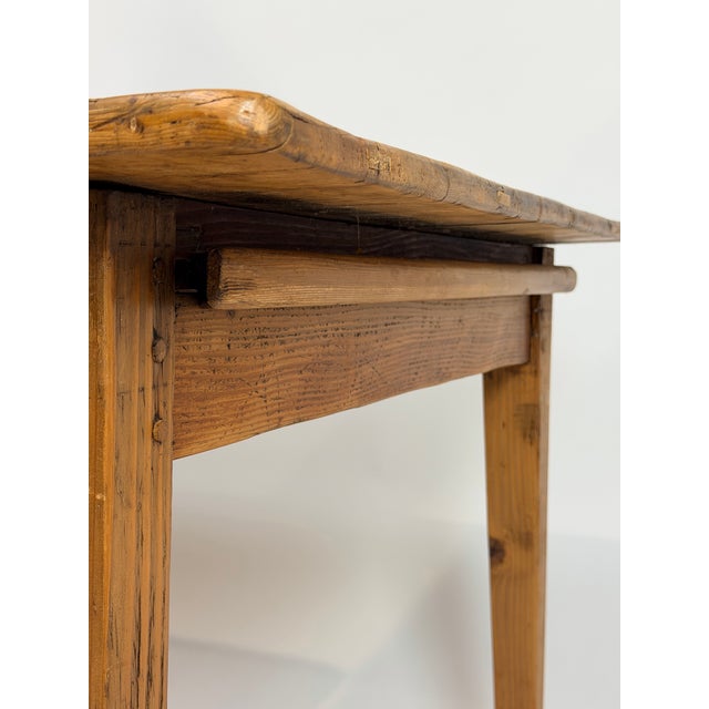 Early 19th Century French Pine Farm Table For Sale In New York - Image 6 of 9