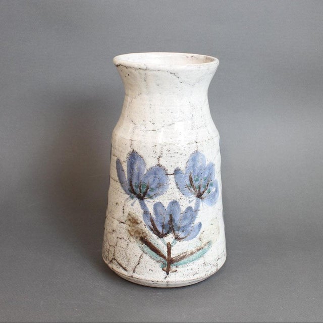 Vintage French Ceramic Vase by Gustave Reynaud for Le Mûrier, 1960s For Sale - Image 16 of 16