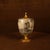 Metal Grey Parchment and Brass Thermos Glacette by Macabo for Cusano Milanino, Italy, 1950 For Sale - Image 7 of 17