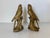 Brass Vintage Solid Brass Bird Bookends – A Pair For Sale - Image 8 of 12