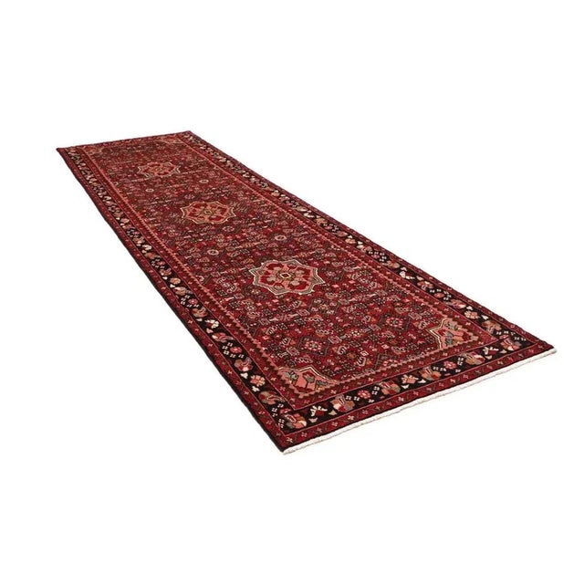 Hamadan Rug with Herati Pattern For Sale - Image 3 of 10