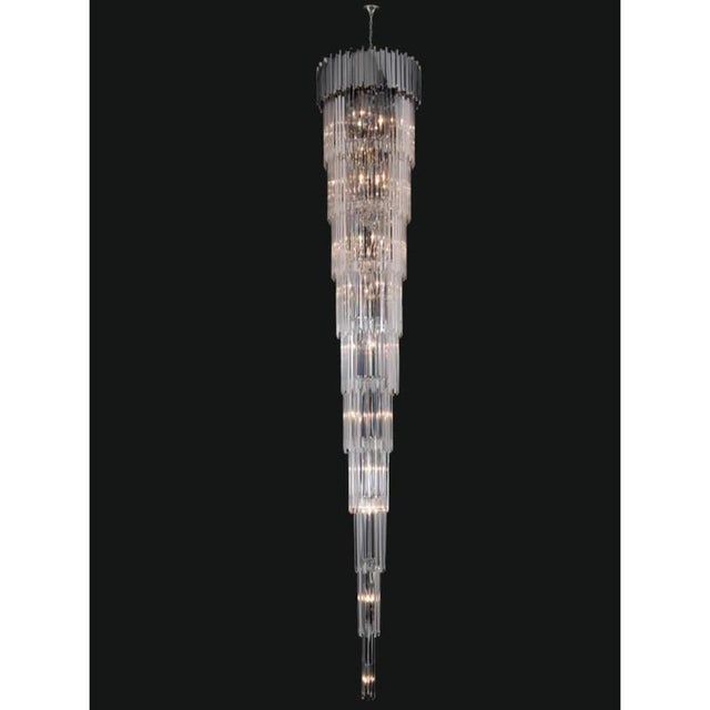 Collection Jupiter Chandelier in Metal and Crystal by Jago For Sale - Image 4 of 18