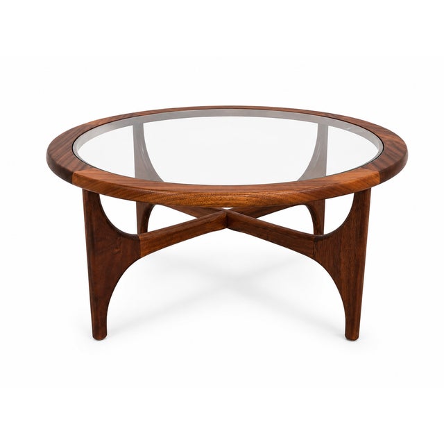 Mid-Century Teak and Glass Coffee Table from Stonehill Stateroom, 1960s, Set of 2 For Sale - Image 11 of 11
