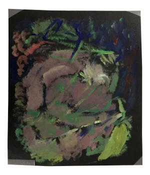 Wild Chrysanthemum Original Acrylic on Paper by Erik Sulander