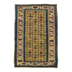 Antique Kuba Rug 3'2'' x 4'7''