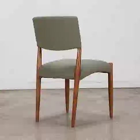 Beautiful pair of Mid-Century Modern side chairs, crafted in the 1960s and showcasing the clean lines and timeless style...