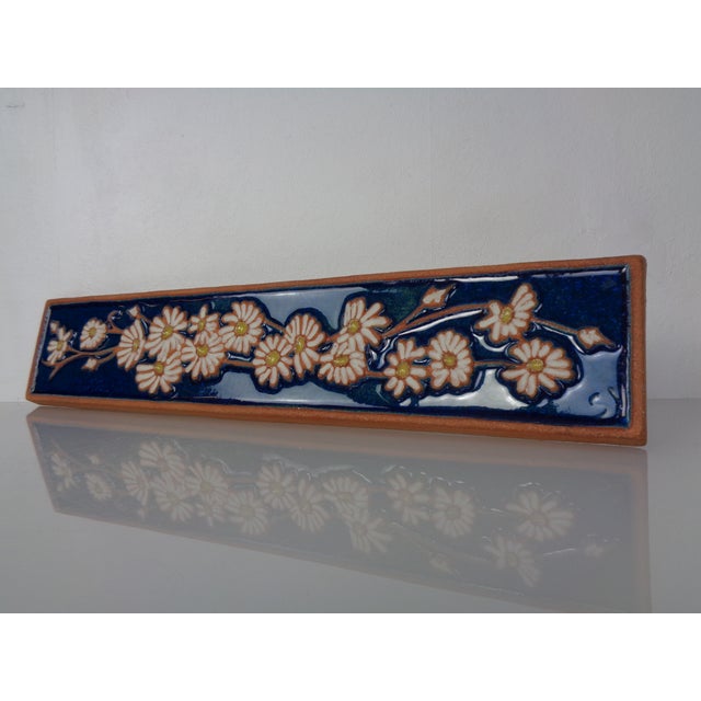 Glazed Studio Ceramic Stoneware Mural 3555 by Svend Åage Jensen for Søholm Stentoj, Denmark, 1960s For Sale - Image 3 of 18